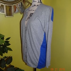 Halogen Gray Blue Cardigan